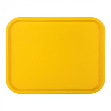 Plateau rectangulaire jaune 35 x 27cm - Caterchef -  ref: 430153