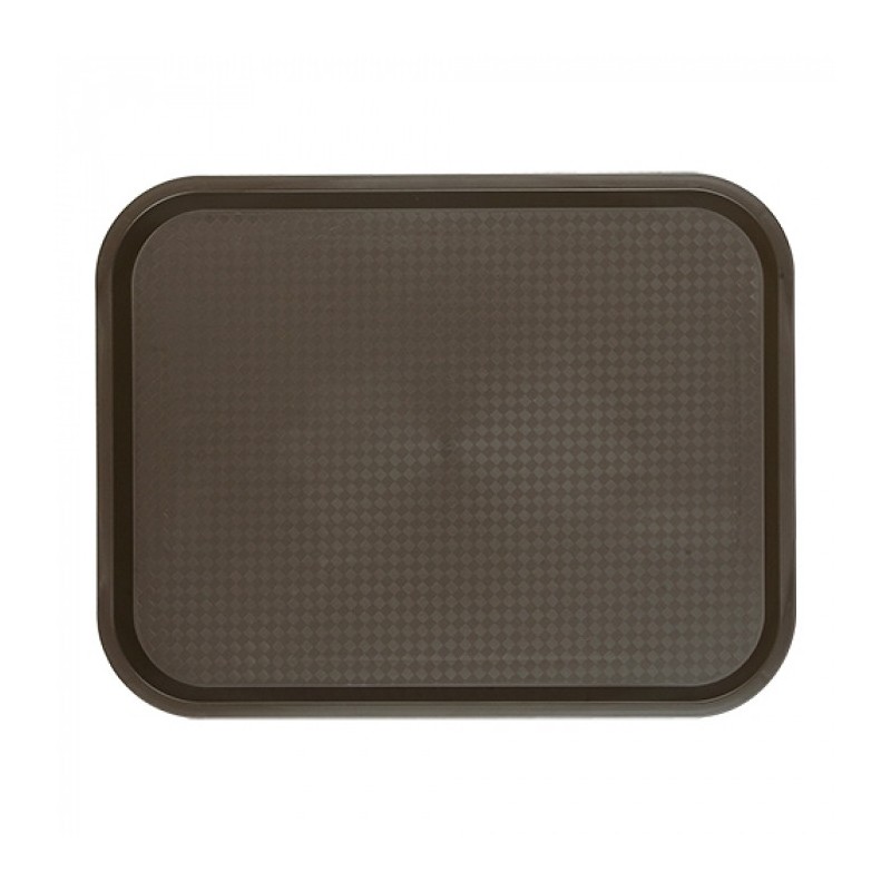 Plateau rectangulaire brun 35 x 27cm - Caterchef -  ref: 430151