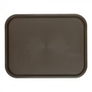 Plateau rectangulaire brun 35 x 27cm - Caterchef -  ref: 430151
