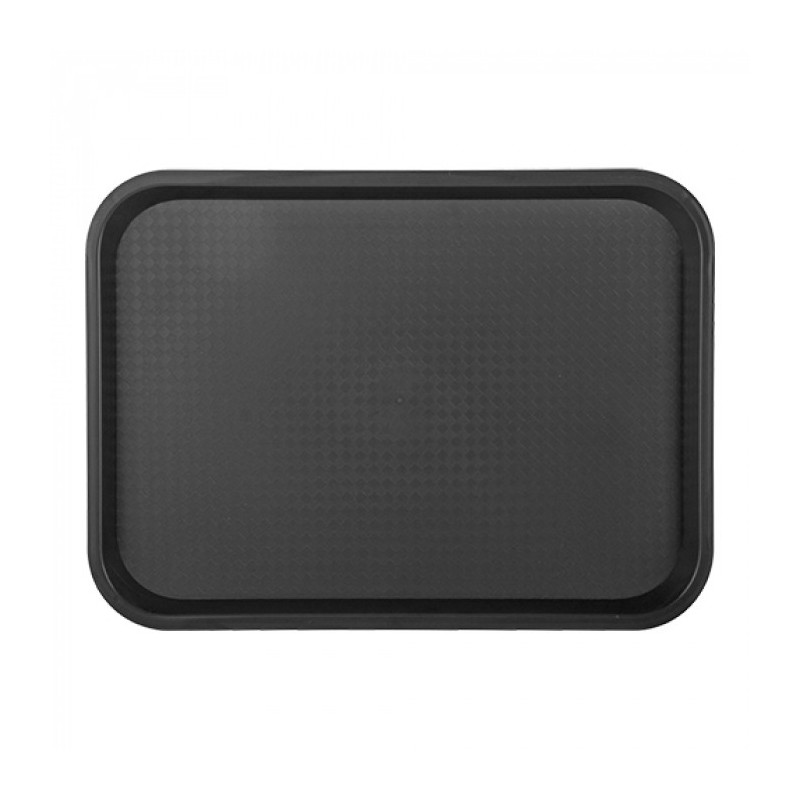 Plateau rectangulaire noir 41,5 x 30,5cm - Caterchef -  ref: 430360