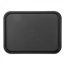 Plateau rectangulaire noir 41,5 x 30,5cm - Caterchef -  ref: 430360