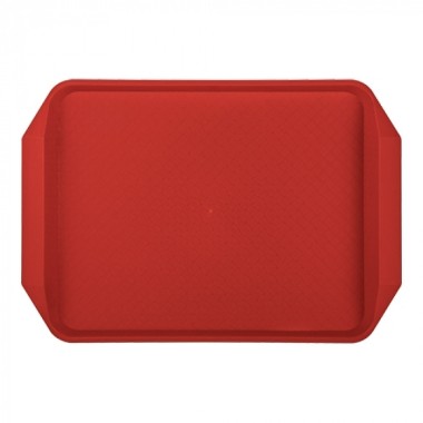 Plateau rouge avec poignées 43 x 30cm - Caterchef -  ref: 430132