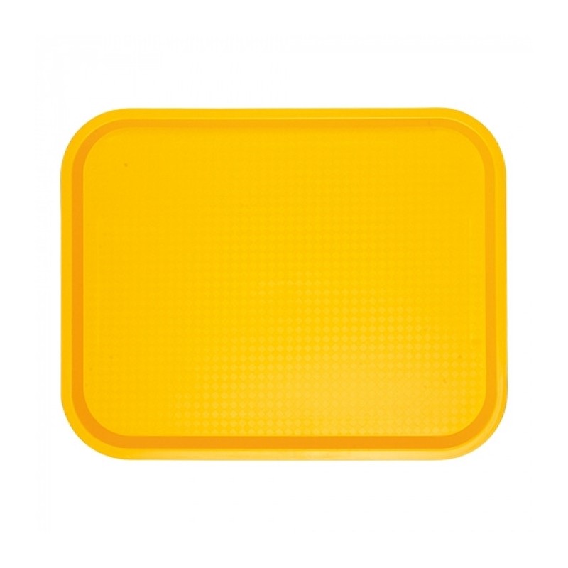 Plateau jaune 45,5 x 36,5cm - Caterchef -  ref: 430163