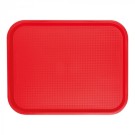 Plateau rouge 45,5 x 36,5cm - Caterchef -  ref: 430162