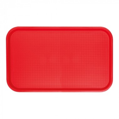 Plateau rouge 52 x 32,5cm - Caterchef -  ref: 430172