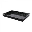 Plateau de four noir tacheté 60 x 40cm H 6cm - Caterchef -  ref: 316812