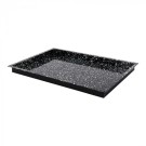 Plateau de four noir tacheté 60x40cm H 4cm - Caterchef -  ref: 316811