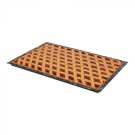 Plateau de four noir tacheté 60 x 40cm H 2cm- Caterchef -  ref: 316810