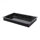 Plateau de four noir tacheté GN 1/1 H 6cm - Caterchef -  ref: 316805
