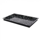 Plateau de four noir tacheté GN 1/1 H 4cm - Caterchef -  ref: 316804