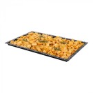 Plateau de four noir tacheté GN 1/1 H 2cm - Caterchef -  ref: 316803