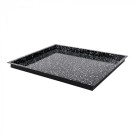 Plateau de four noir tacheté GN 2/1 H 4cm - Caterchef -  ref: 316807