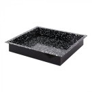 Plateau de four noir tacheté GN 2/3 H 2cm - Caterchef -  ref: 316802