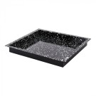 Plateau de four noir tacheté GN 2/3 H 4cm - Caterchef -  ref: 316801