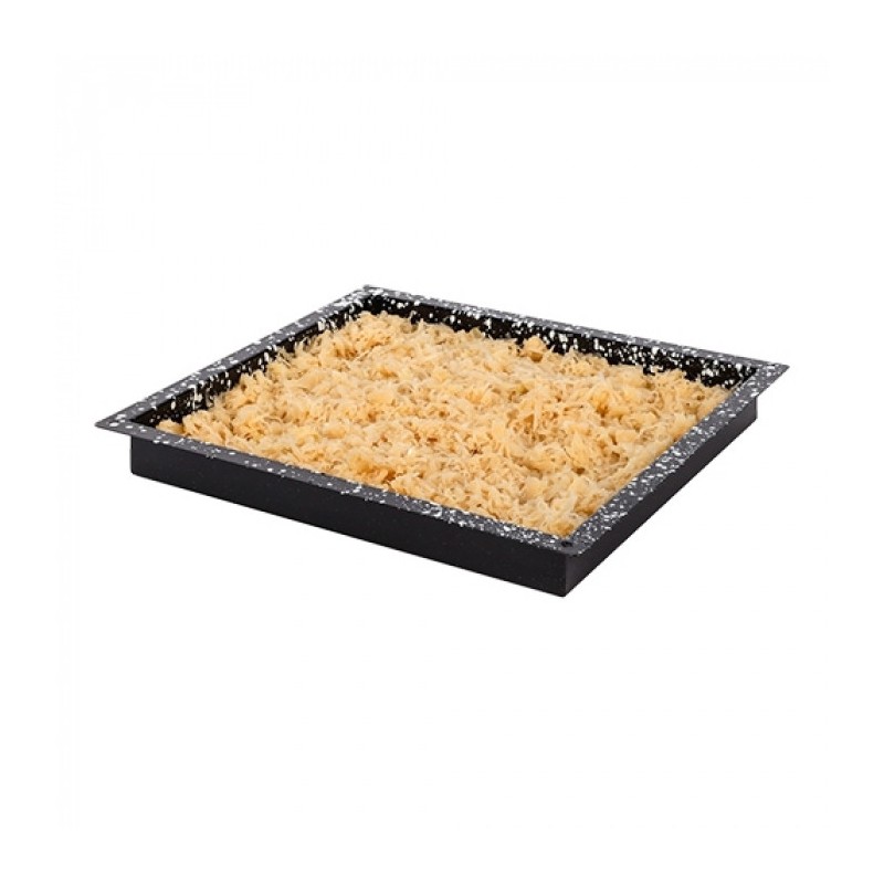Plateau de four noir tacheté GN 2/3 H 4cm - Caterchef -  ref: 316801