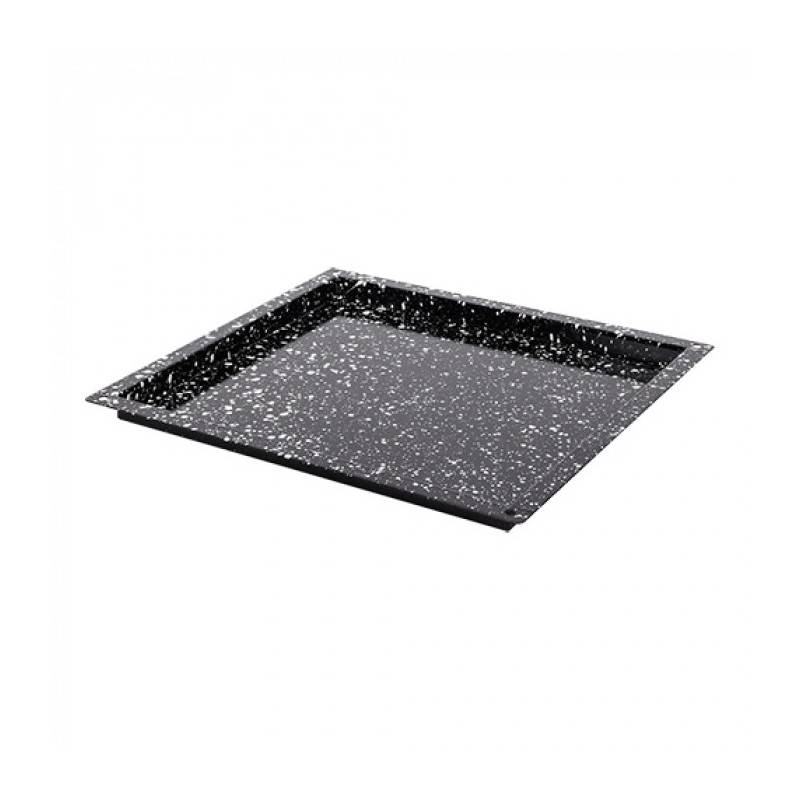 Plateau de four noir tacheté GN 2/3 H 2cm - Caterchef -  ref: 316800
