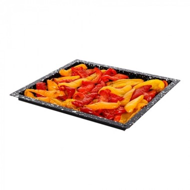 Plateau de four noir tacheté GN 2/3 H 2cm - Caterchef -  ref: 316800