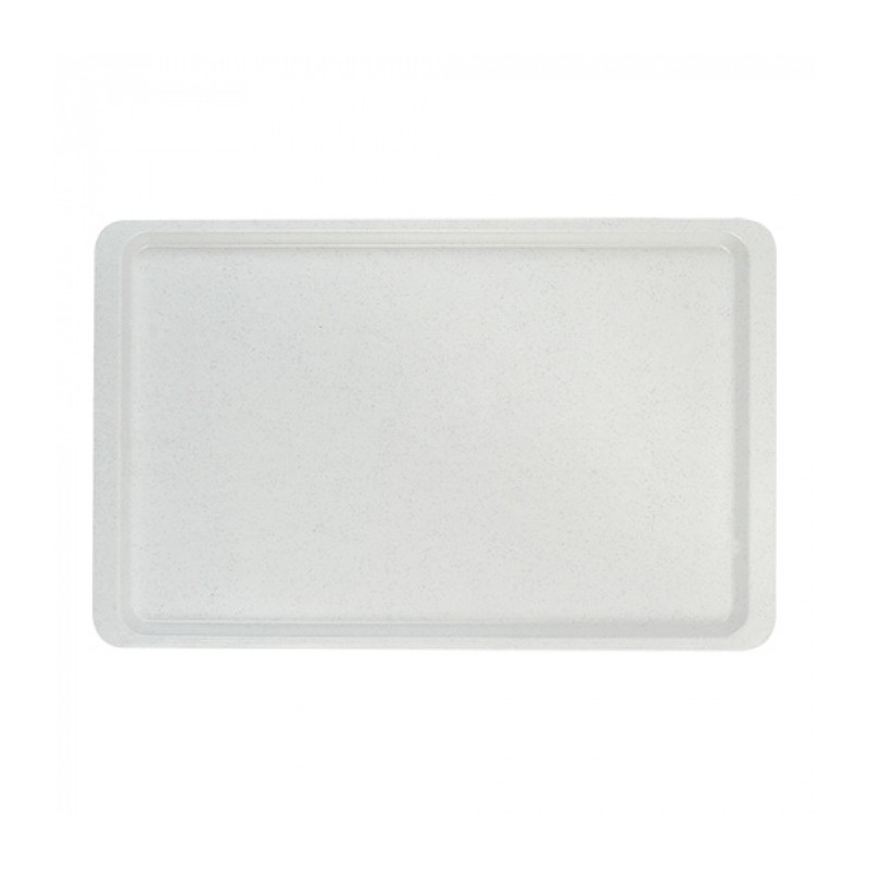 Plateau blanc décoré GN1/1 - Caterchef -  ref: 430110
