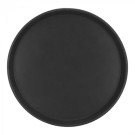 Plateau antidérapant rond noir diam 40cm - Caterchef -  ref: 430040