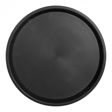 Plateau antidérapant rond noir diam 41cm - Caterchef -  ref: 430340