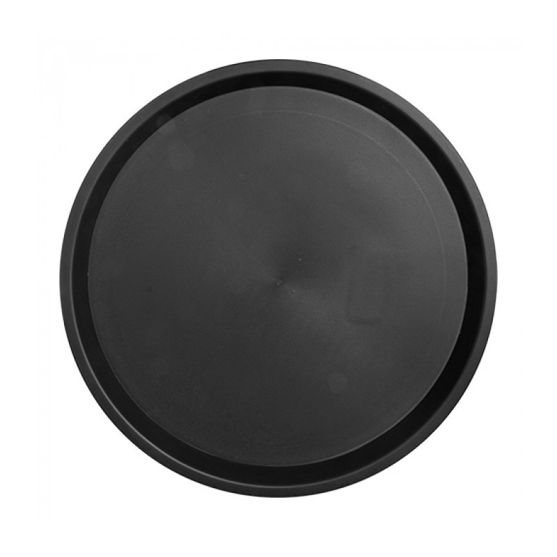 Plateau antidérapant rond noir diam 41cm - Caterchef -  ref: 430340