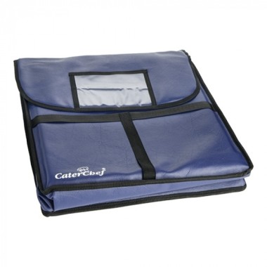 Sac de livraison de pizza bleu - Caterchef -  ref: 072232