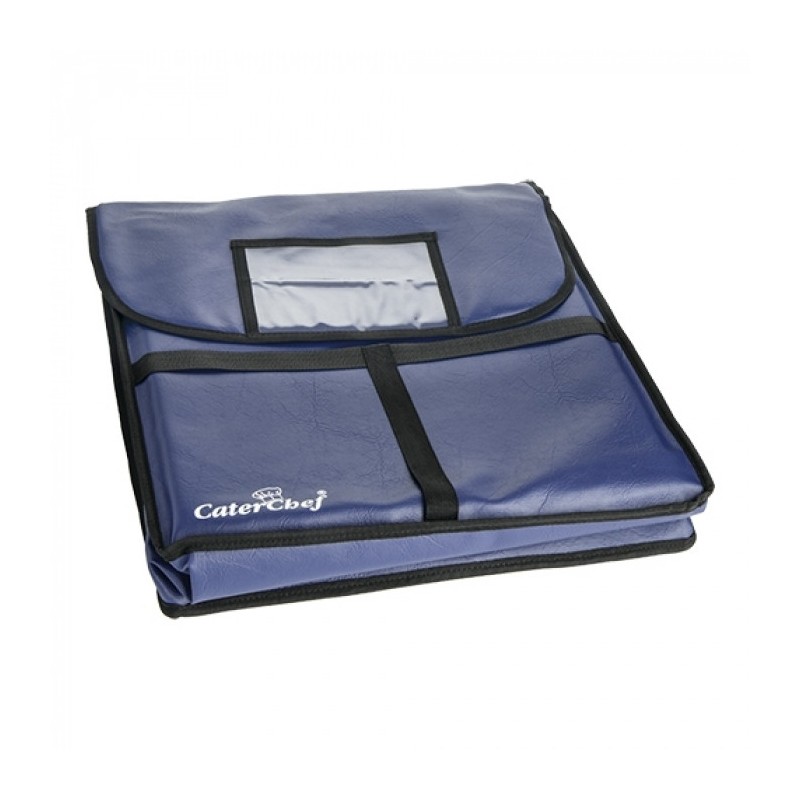 Sac de livraison de pizza bleu - Caterchef -  ref: 072232