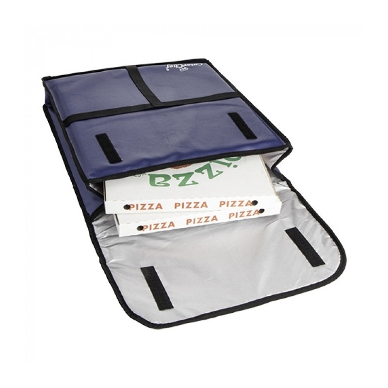Sac de livraison de pizza bleu - Caterchef -  ref: 072232