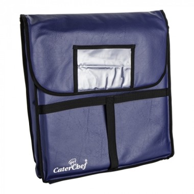 Sac de livraison de pizza bleu - Caterchef -  ref: 072232