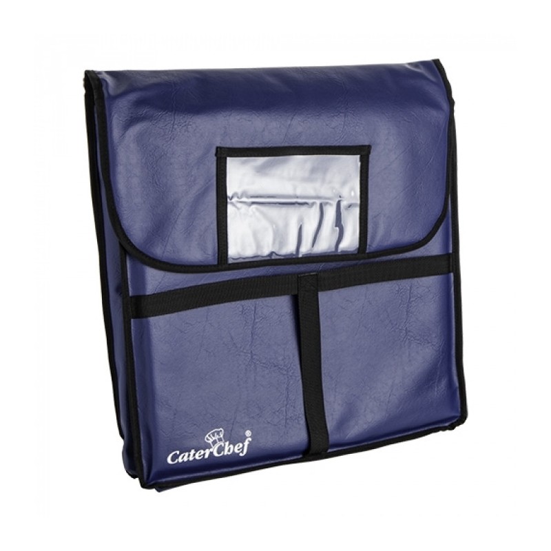 Sac de livraison de pizza bleu - Caterchef -  ref: 072232