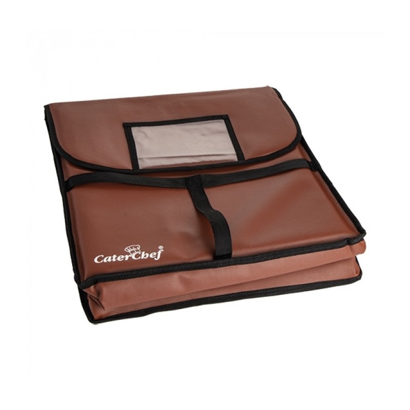 Sac de livraison de pizza rouge - Caterchef -  ref: 072230