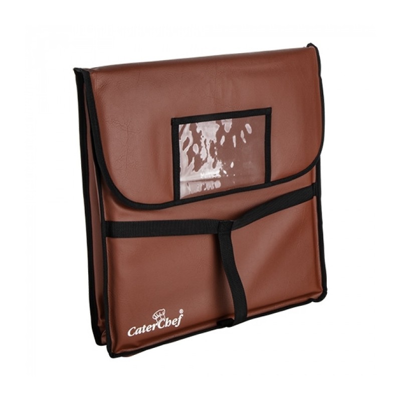 Sac de livraison de pizza rouge - Caterchef -  ref: 072230