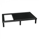 Table de découpe noire polyéthylène - Caterchef -  ref: 882026