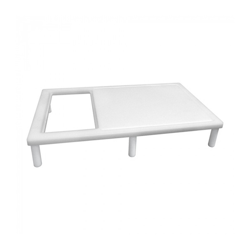 Table de découpe blanche polyéthylène - Caterchef -  ref: 882025