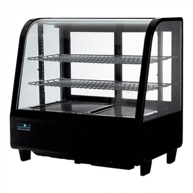 Vitrine réfrigérées Noire 100 Litres - Catercool -  ref: 712060