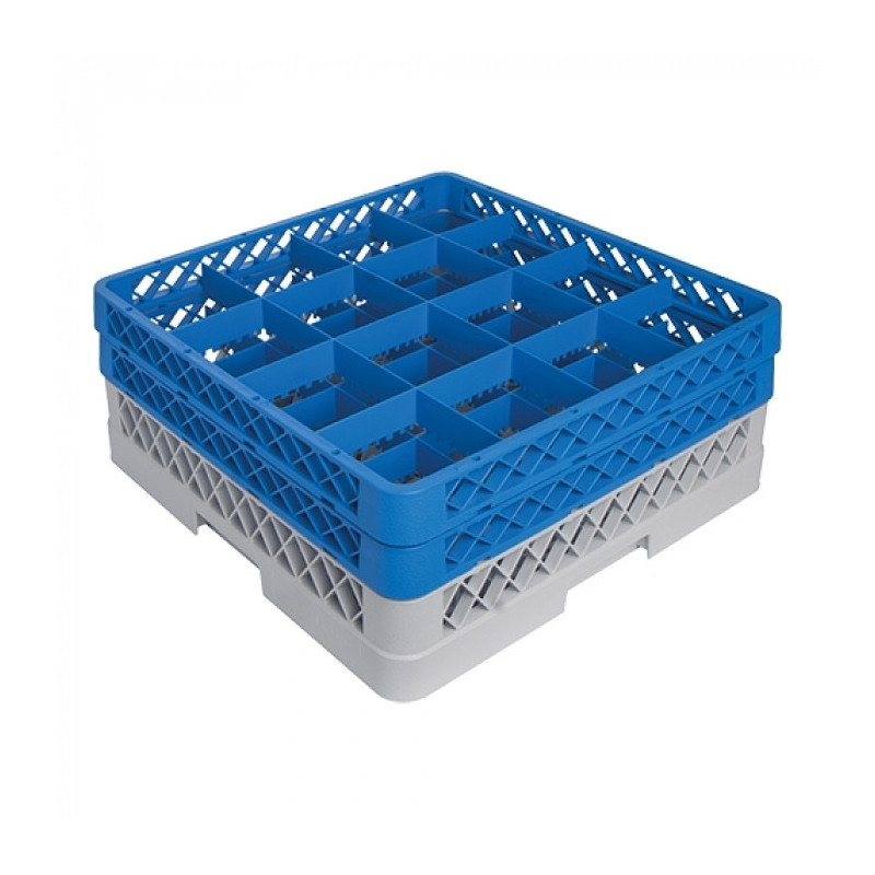 Casier à verres 16 compartiments diam 112 mm / H. 160 mm - Caterracks -  ref: CR1622