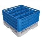 Casier à verres a/pieds diam 11.2 cm / H. 24 cm - Caterracks -  ref: CR1624
