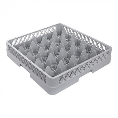 Panier à verres 25 compartiments 90 mm / H. 100 mm - Caterracks -  ref: CR2510