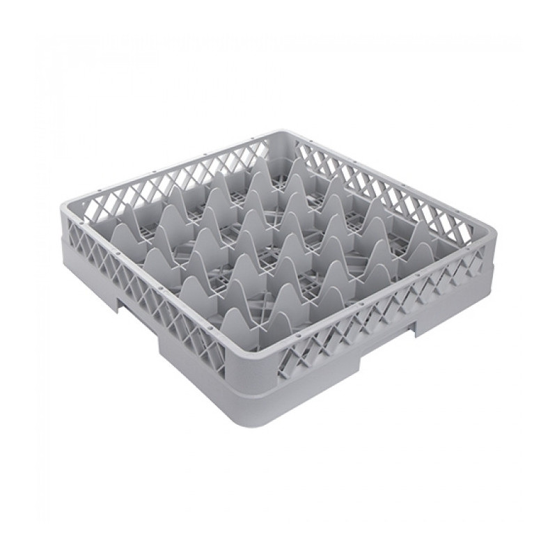 Panier à verres 25 compartiments 90 mm / H. 100 mm - Caterracks -  ref: CR2510