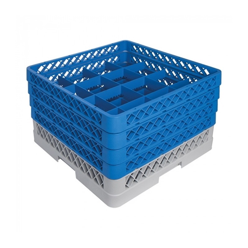 Casier à verres 112 x 500mm 16 compartiments - Caterracks -  ref: CR1614