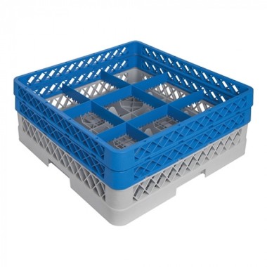 Casier lave vaisselle à verres diam 150 mm / H. 160 mm - Caterracks -  ref: CR0912
