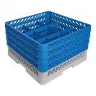 Casier à verres 9 compartiments diamètre 150 mm / H. 240 mm - Caterracks -  ref: CR0914