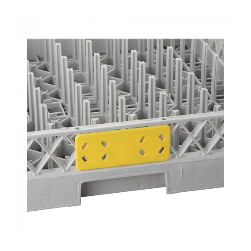 Clip jaune pour casiers lave vaisselle - Caterracks -  ref: CR1005
