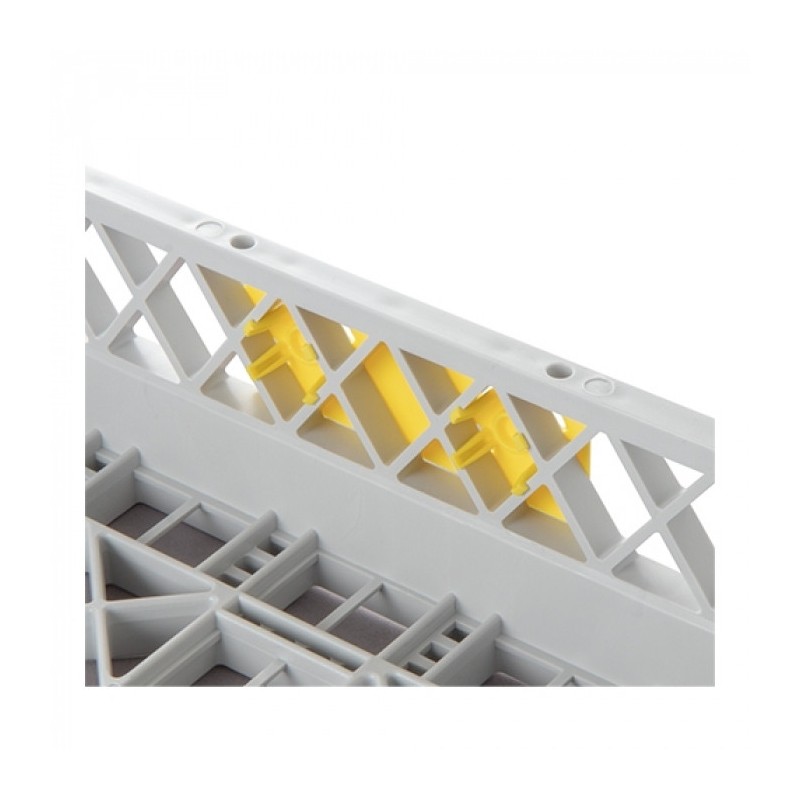 Clip jaune pour casiers lave vaisselle - Caterracks -  ref: CR1005