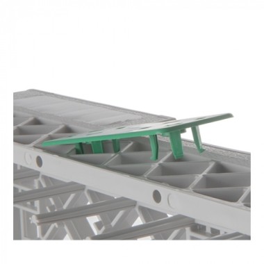 Clip vert pour casiers - Caterracks -  ref: CR1004
