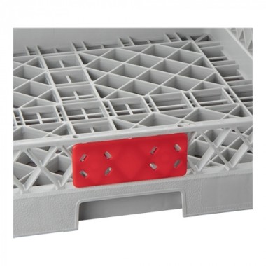 Clip rouge pour casiers vaisselle - Caterracks -  ref: CR1002