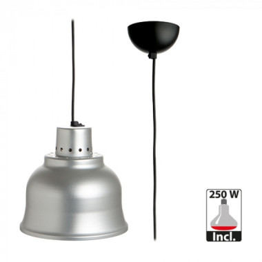 Abat-jour large argent  - Caterchef star -  ref: 508024