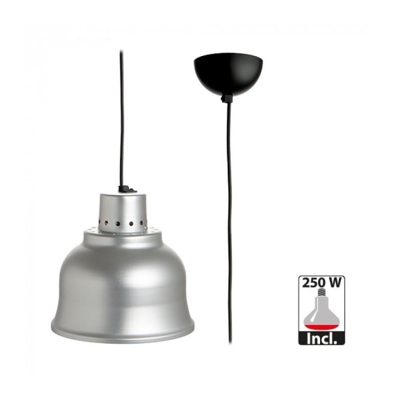 Abat-jour large argent  - Caterchef star -  ref: 508024