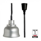 Abat-jour argent réglable avec ampoule - Caterchef star -  ref: 508020