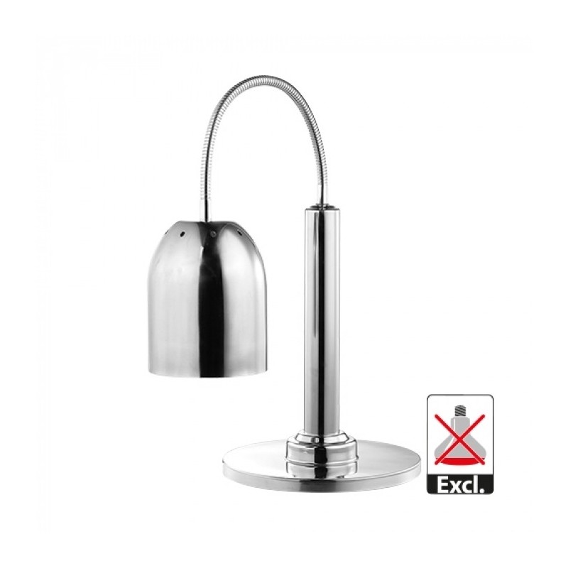 Abat-jour argent bras flexible - Caterchef star -  ref: 688250